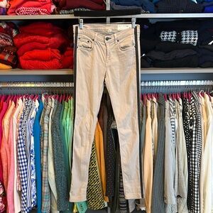 Rag & Bone Beige Skinny Jeans